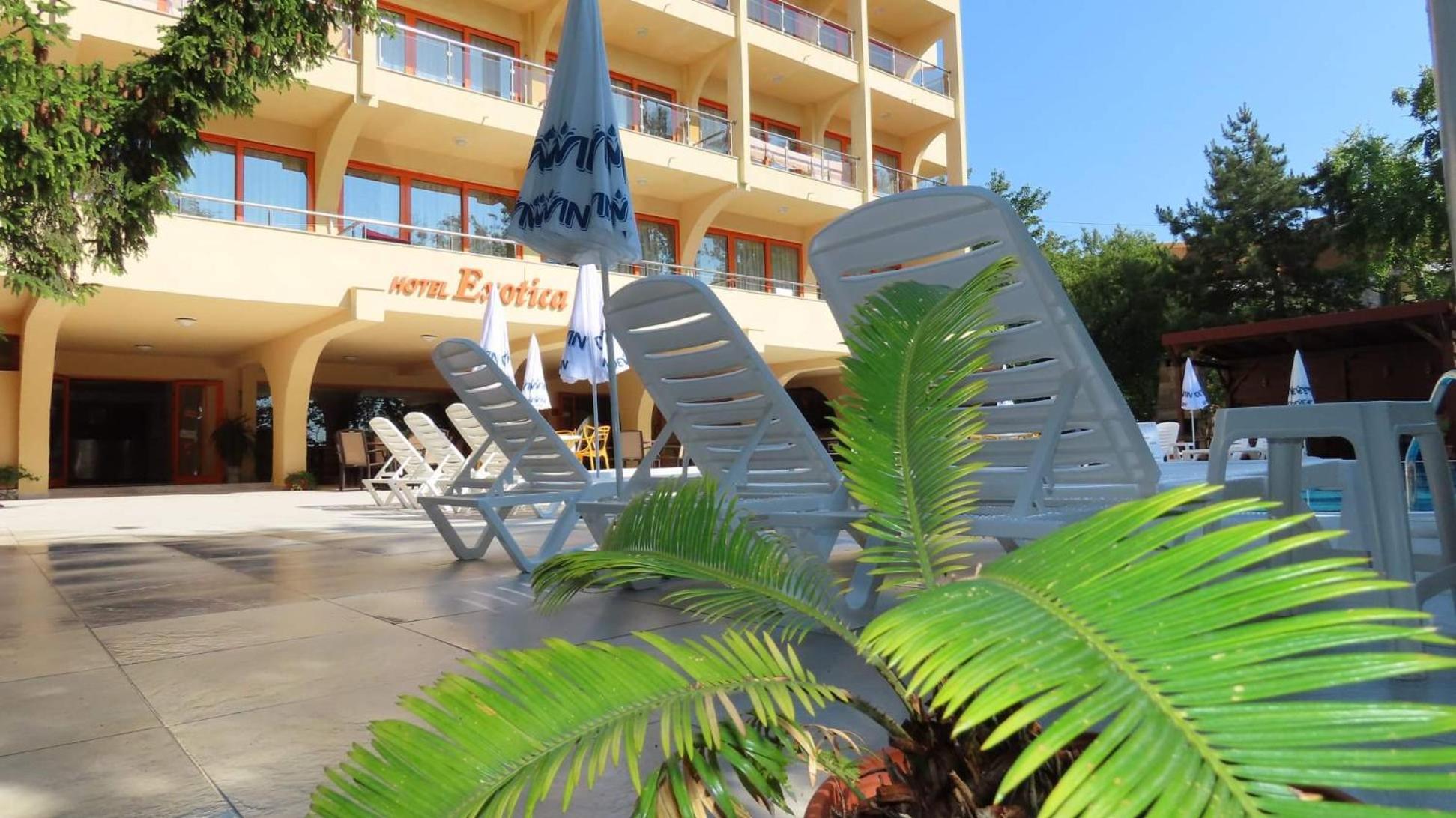 Hotel Exotica Golden Sands Exterior foto